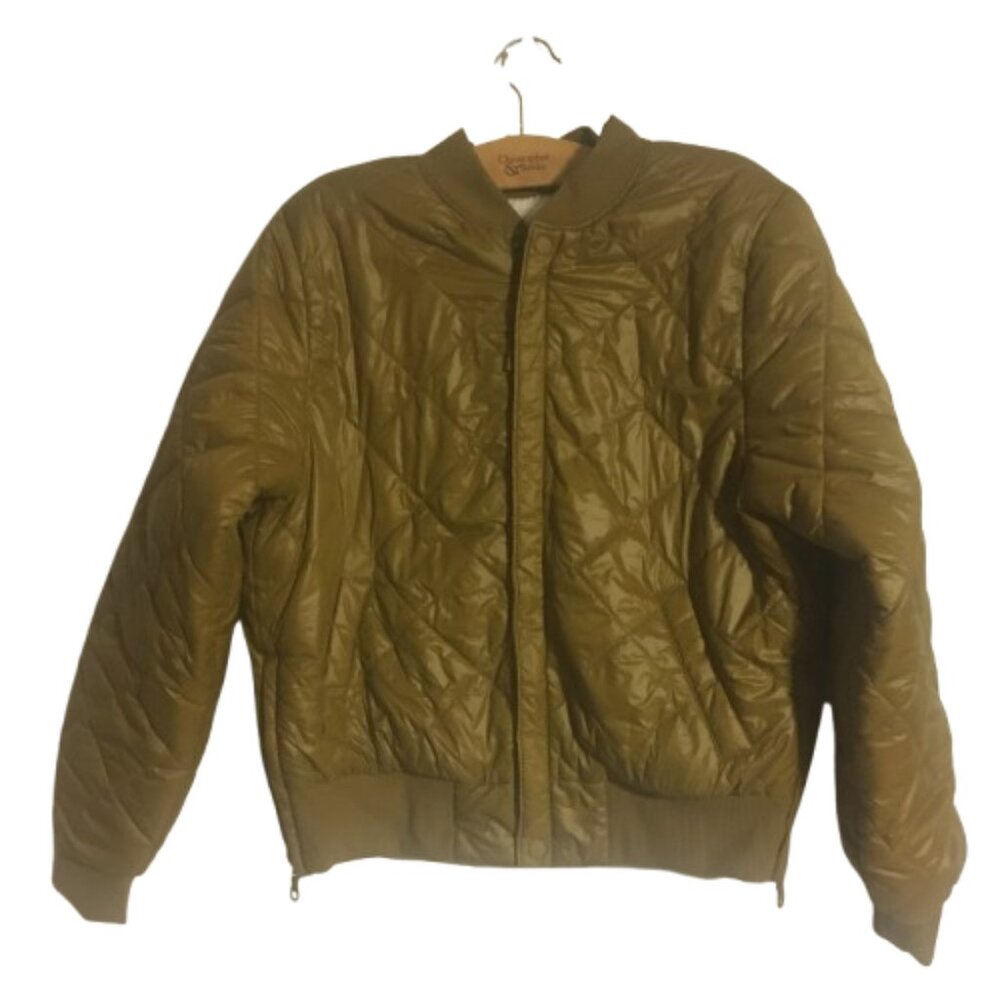 Offline by Aerie Puffer Coat Caramel Tan Size Small NWT